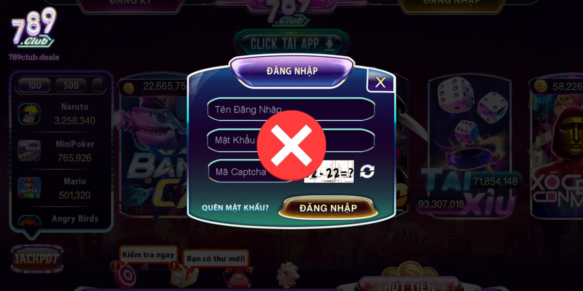Nguyên nhân phổ biến khiến người chơi không thể đăng nhập tại cổng game